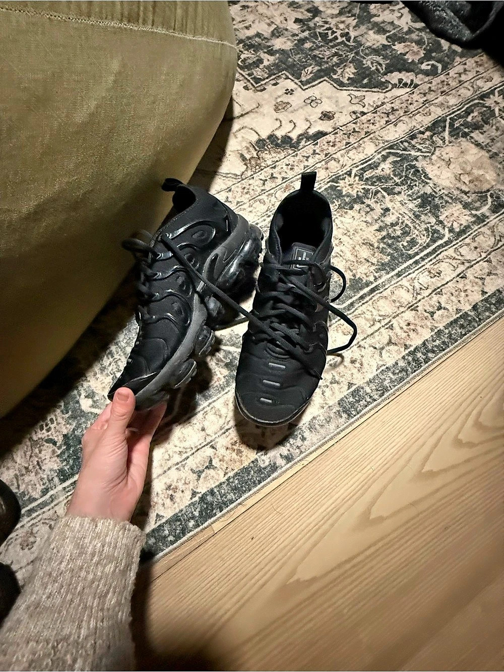 Nike Air VaporMax Plus Triple Black Sneakers